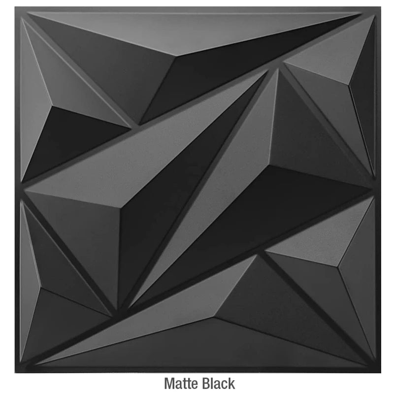 30x30cm 3d Art Decor 3D Wall Panel Cutting Geometric Diamond Carved Wood tile Adhesives Bottom Non self-adhesive 3d Wall Sticker