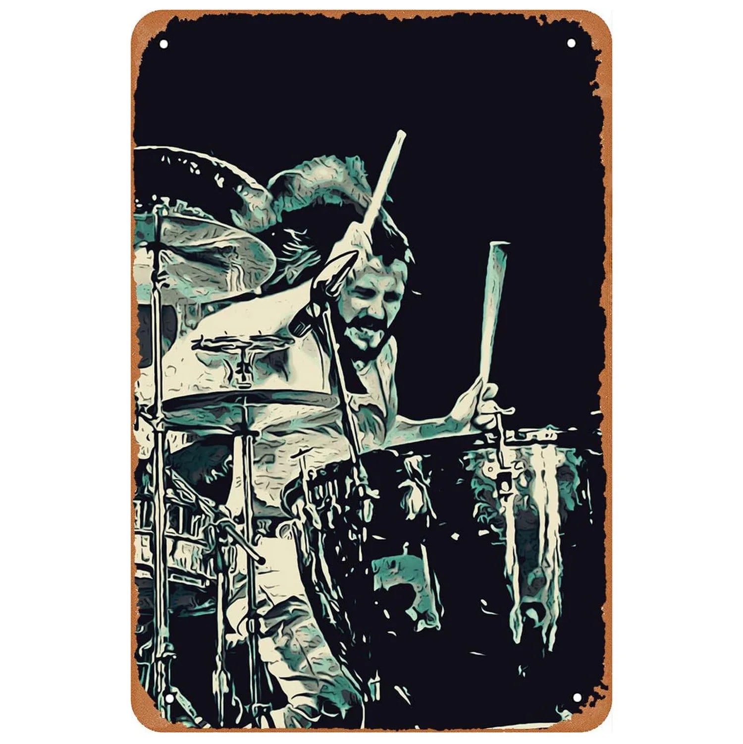 Music Rock Metal Signs Band Wall Decoration