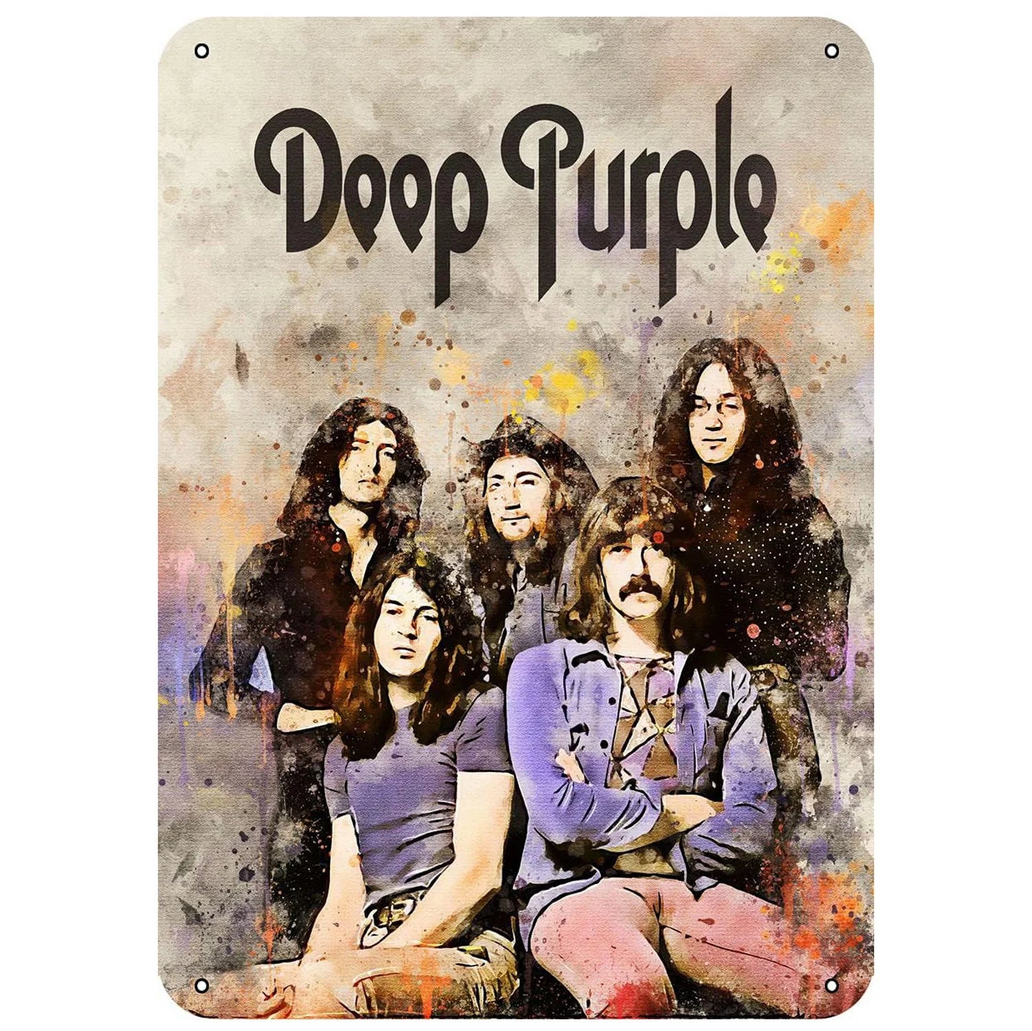 Music Rock Metal Signs Band Wall Decoration