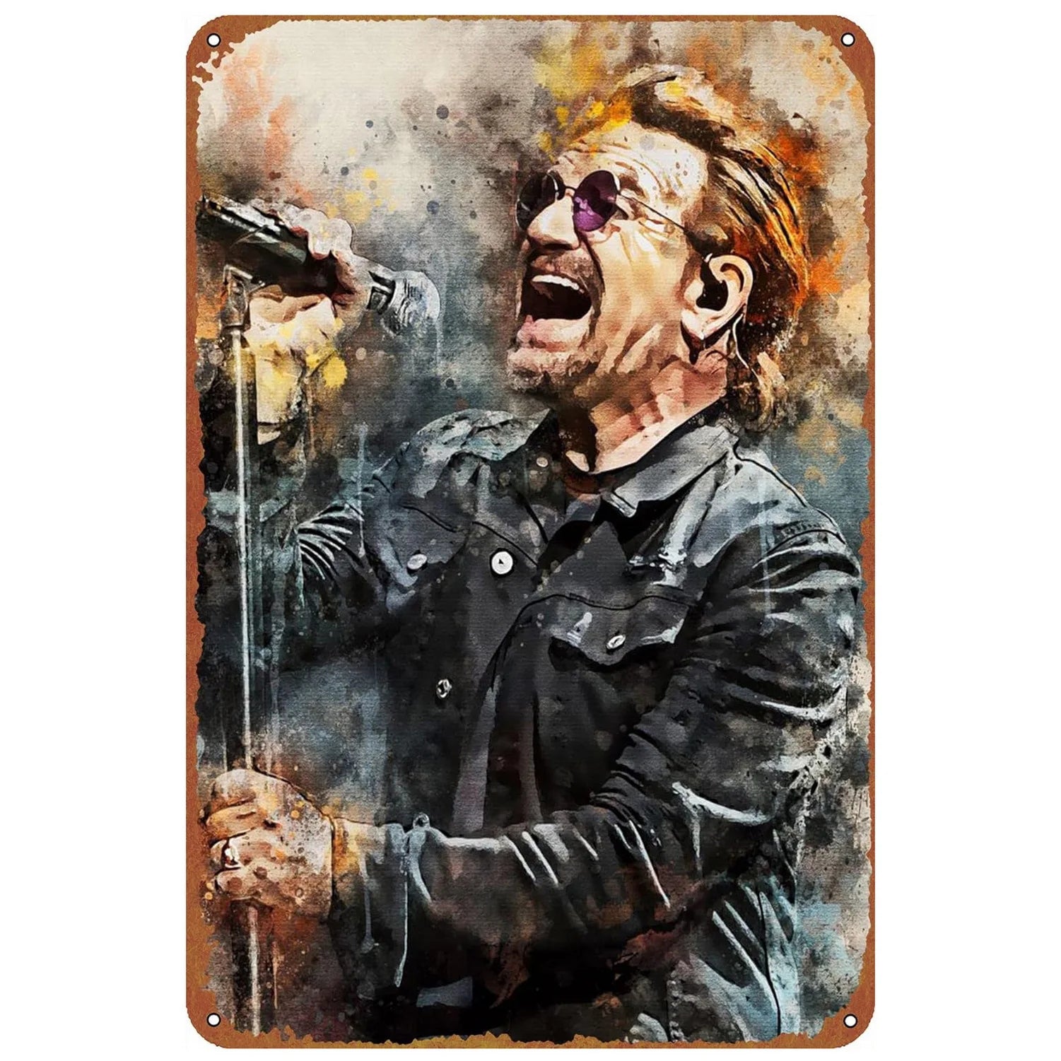 Music Rock Metal Signs Band Wall Decoration