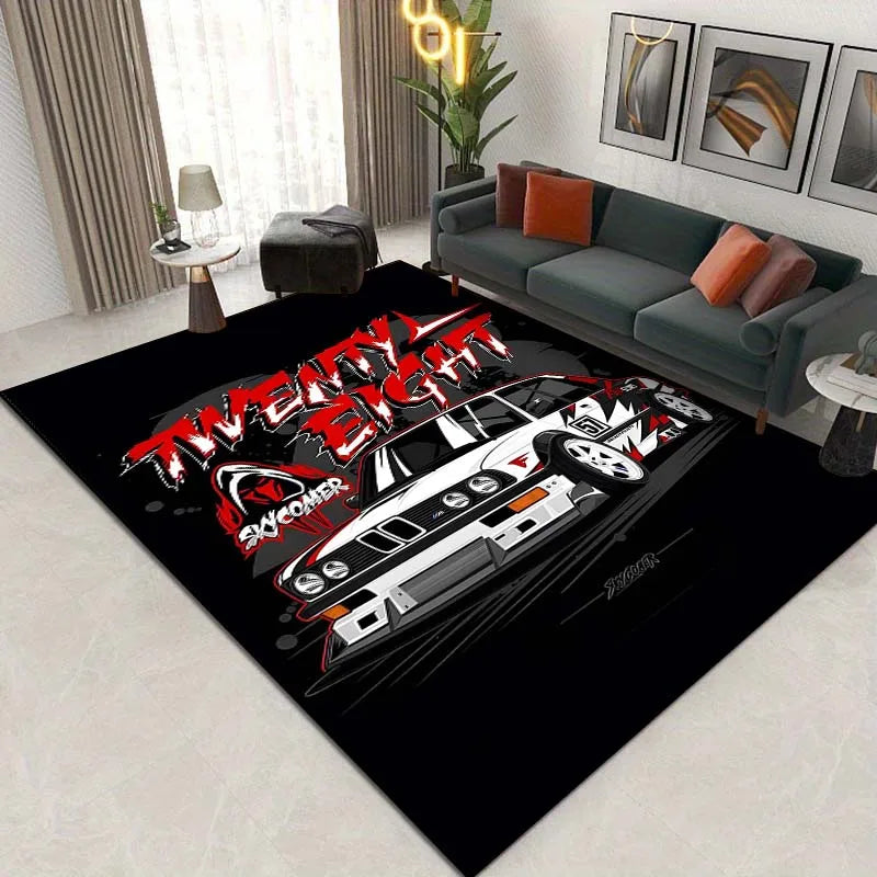 15 Sizes Classic Car E30 Pattern Carpets