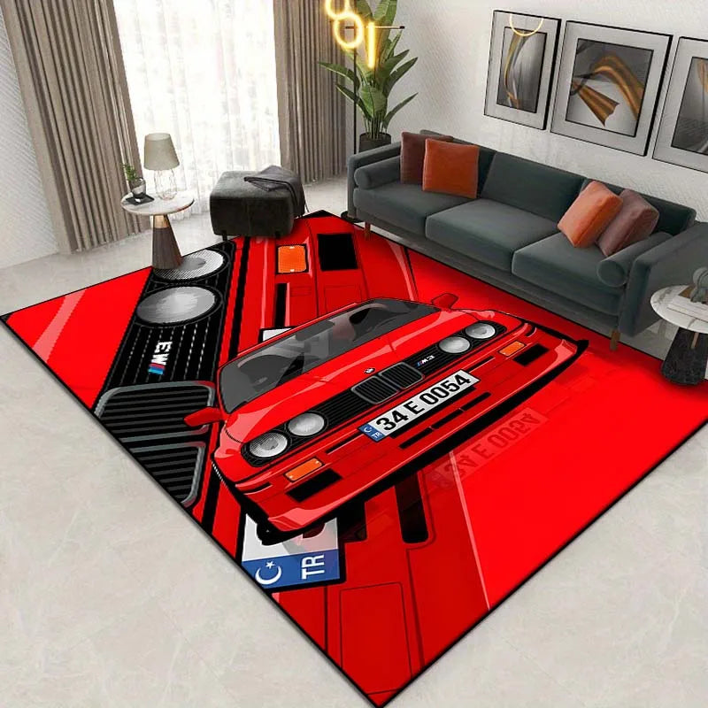 15 Sizes Classic Car E30 Pattern Carpets