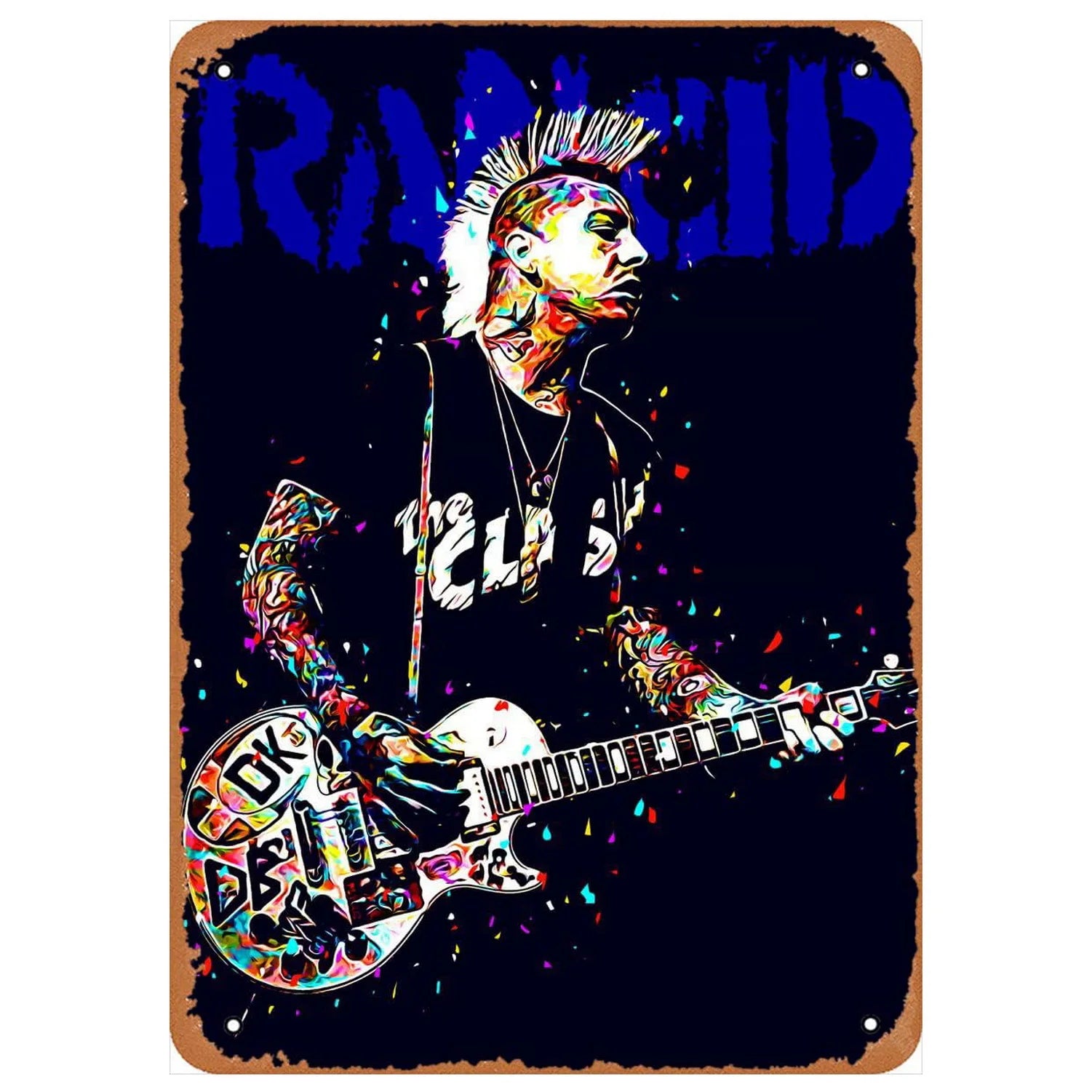 Music Rock Metal Signs Band Wall Decoration