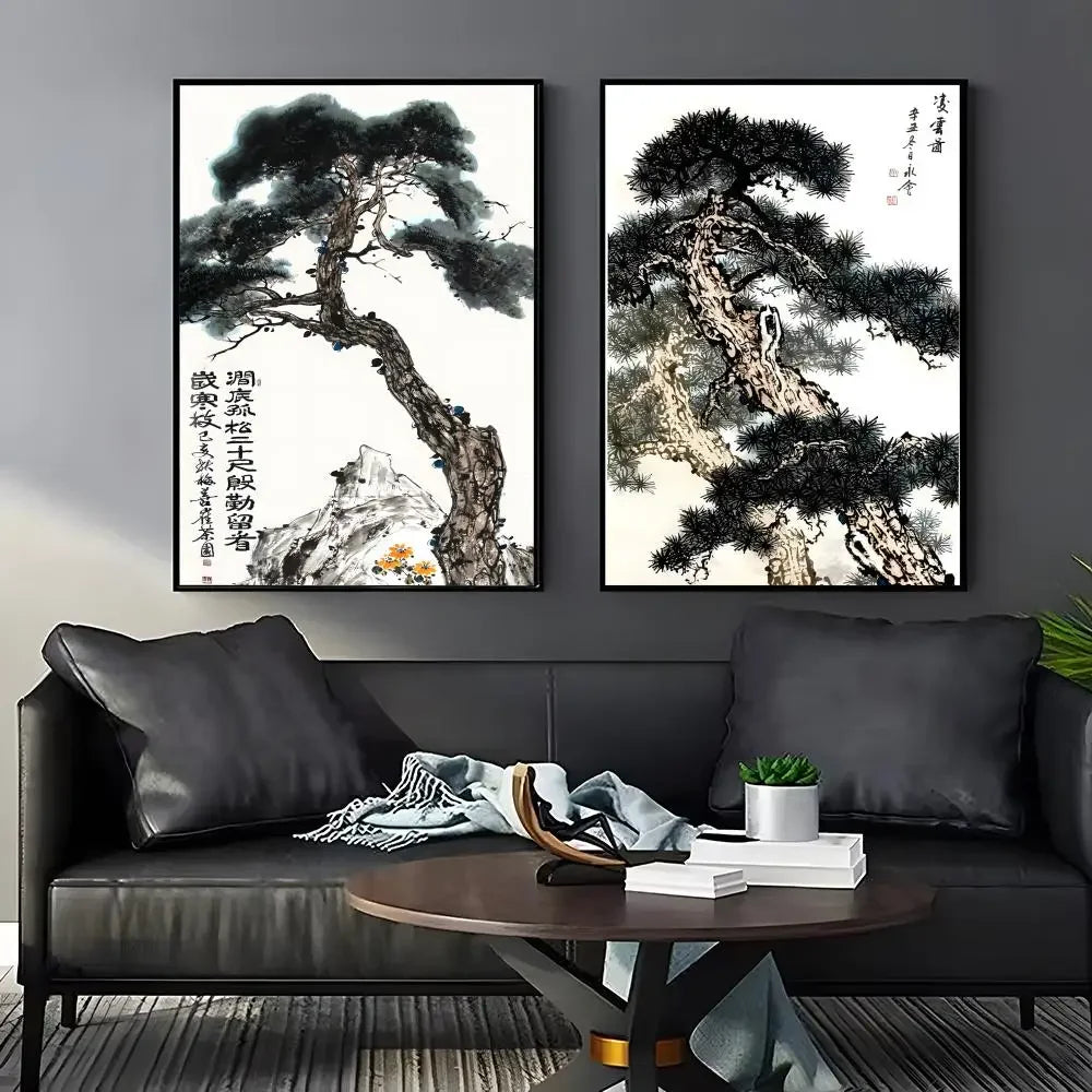 Chinese Ink Style Art
