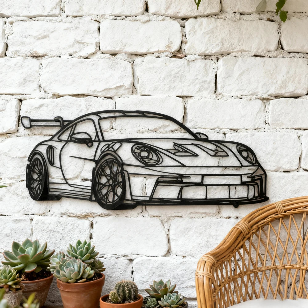 Supercar Metal Wall Art