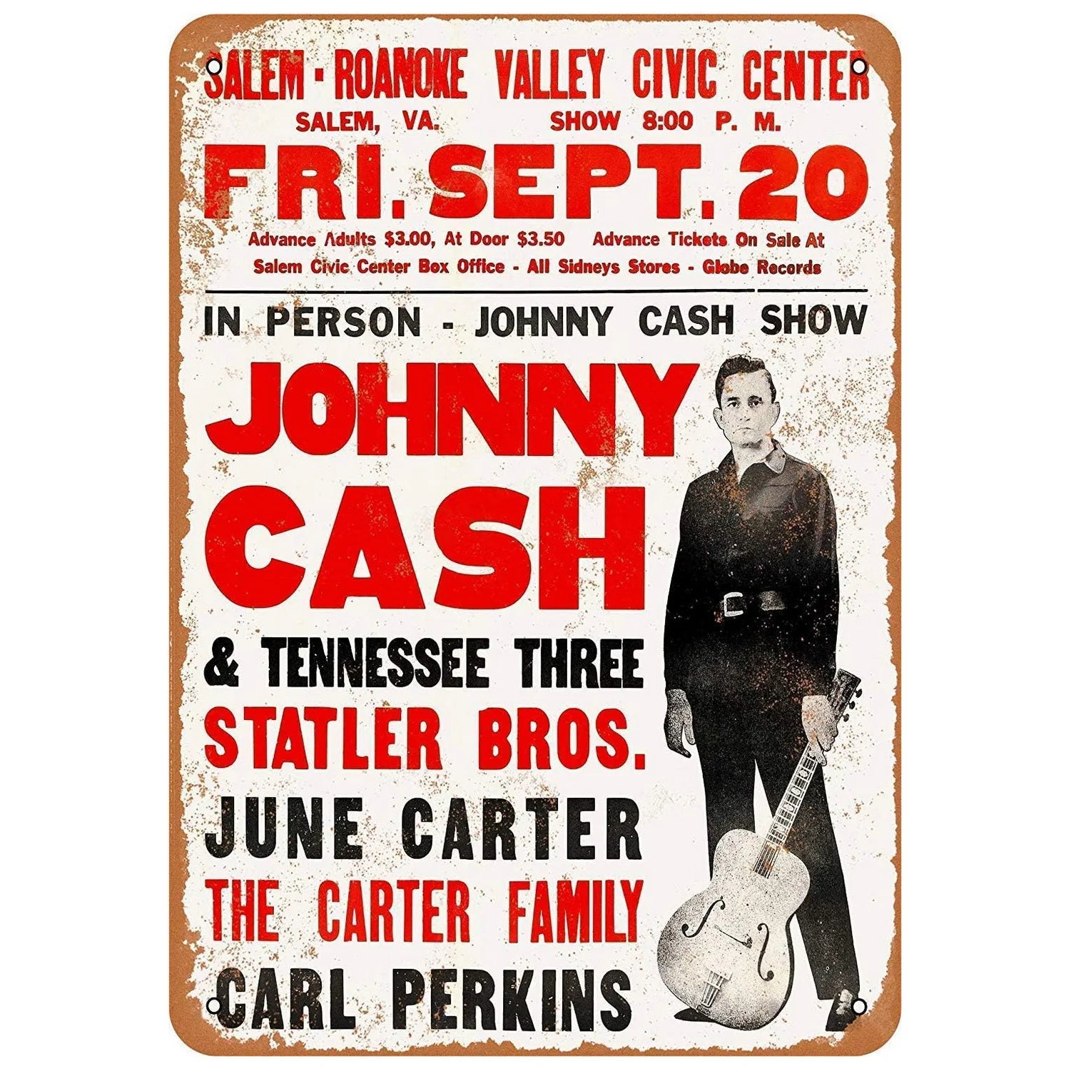 Music Rock Metal Signs Band Wall Decoration