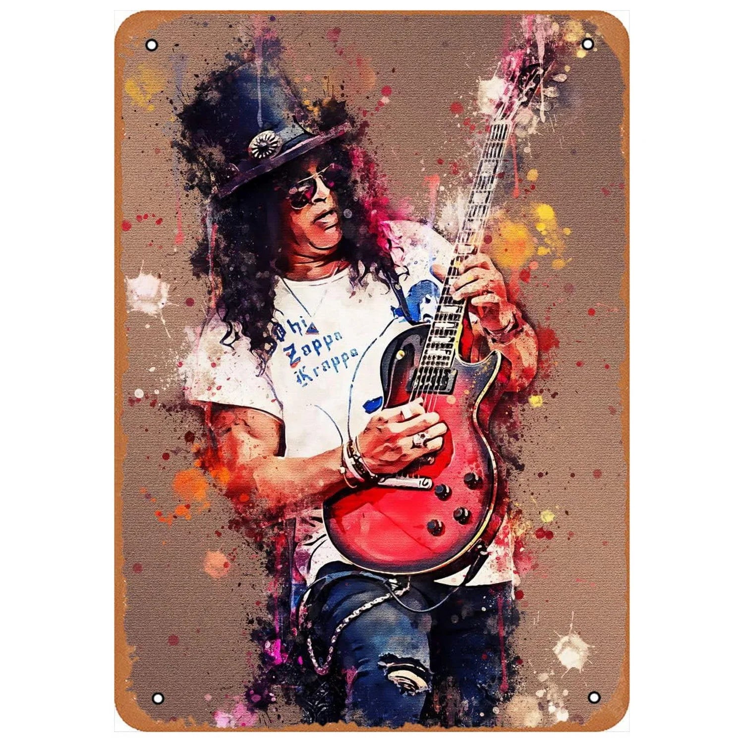 Music Rock Metal Signs Band Wall Decoration
