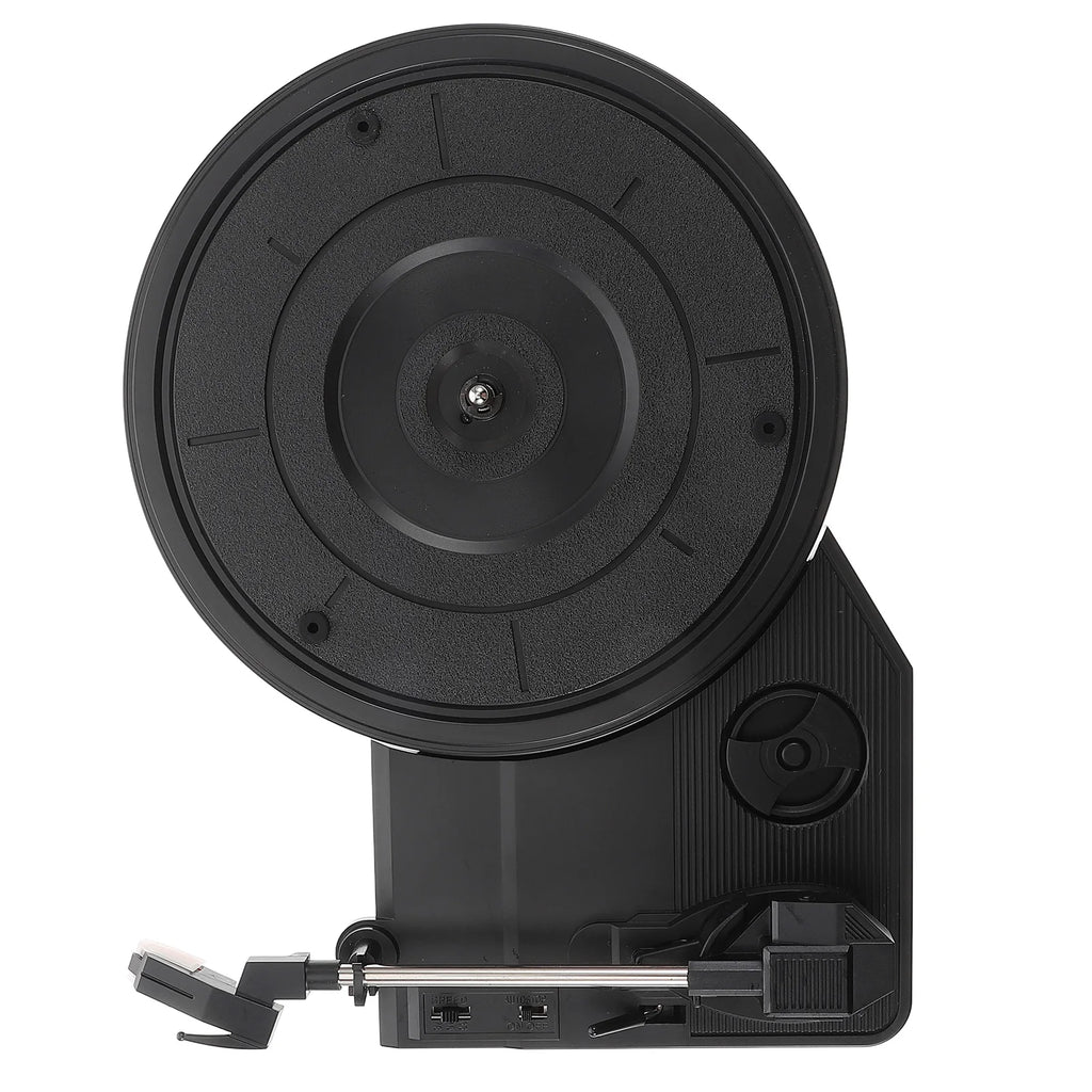 Large Gramophone Movement Record Player With Built-In Speakers Retro Vinyl Record Player 200mm Turntable For Decor Music Lovers