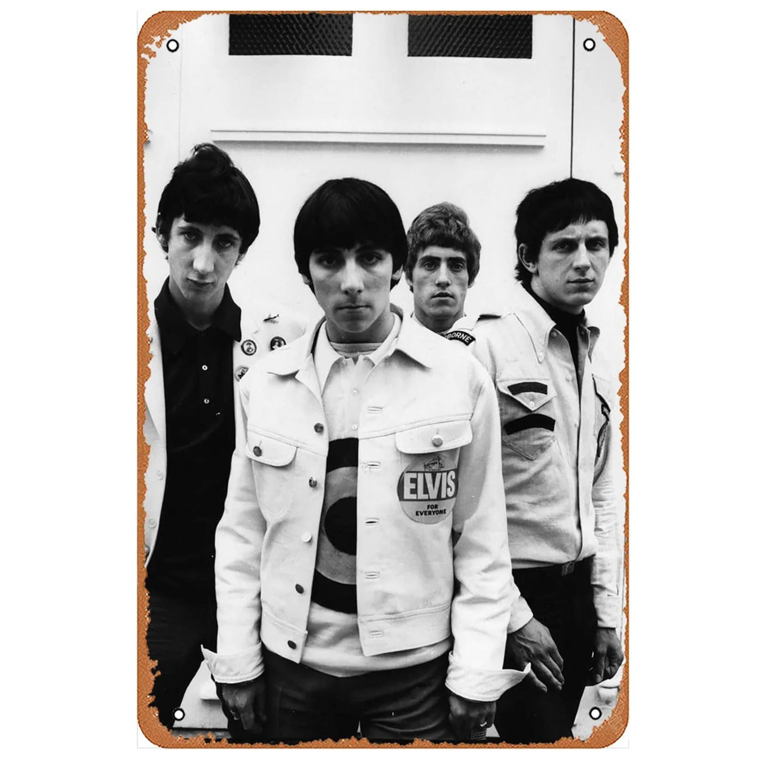 Music Rock Metal Signs Band Wall Decoration