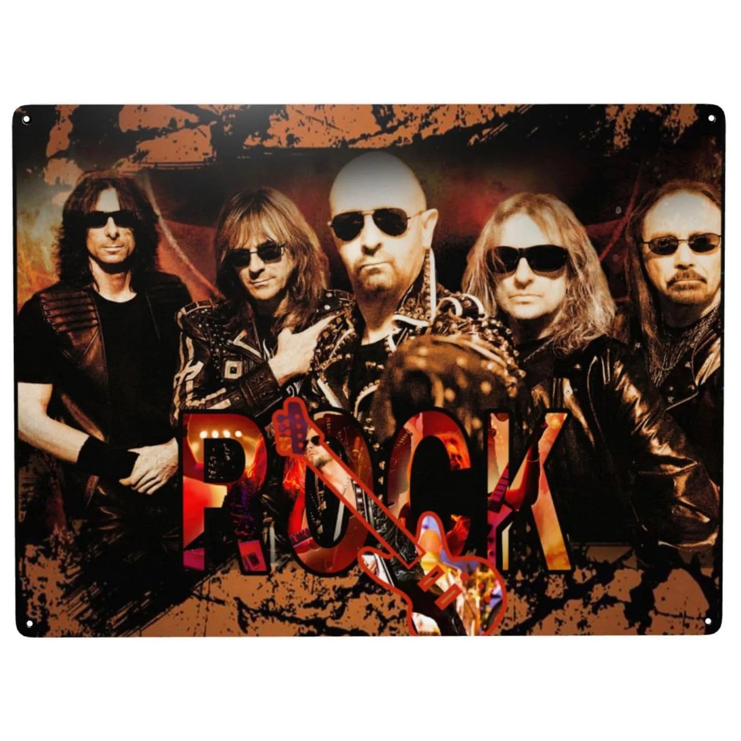 Music Rock Metal Signs Band Wall Decoration