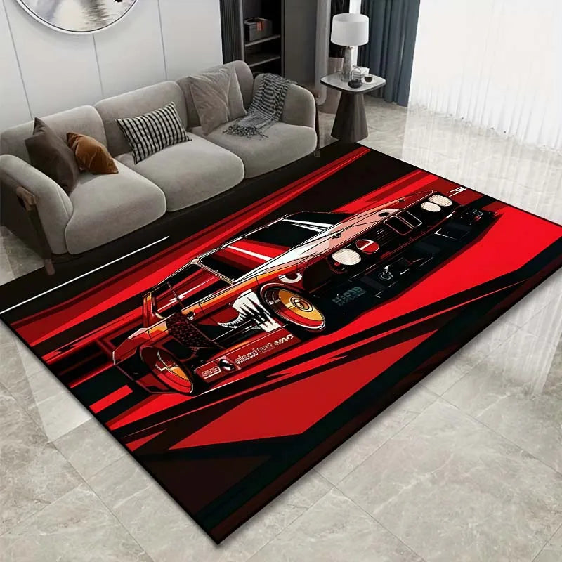 15 Sizes Classic Car E30 Pattern Carpets