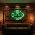 Custom Bar Neon Sign,Custom Man Cave Neon Sign,Personalized Light Up Man Cave Signs,Home Bar Decor,Beer Cave Decor,Gifts for Men