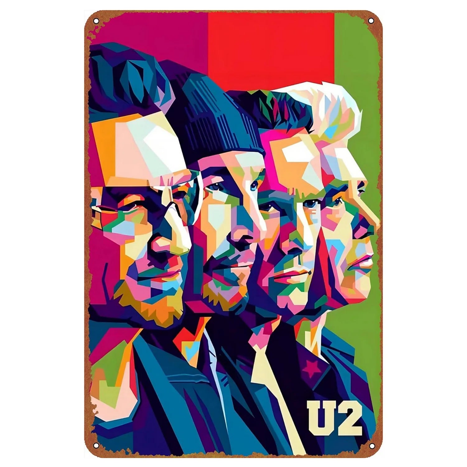 Music Rock Metal Signs Band Wall Decoration