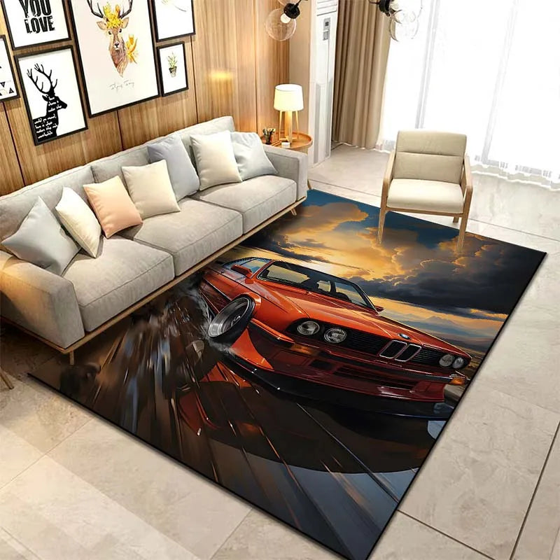 15 Sizes Classic Car E30 Pattern Carpets