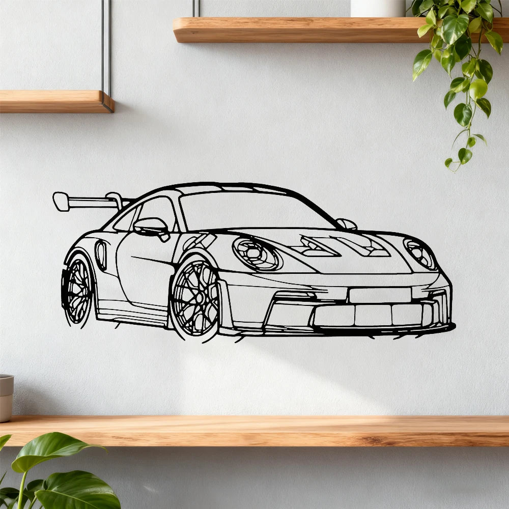 Supercar Metal Wall Art