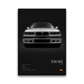 Famous Cars Canvas Wall Art