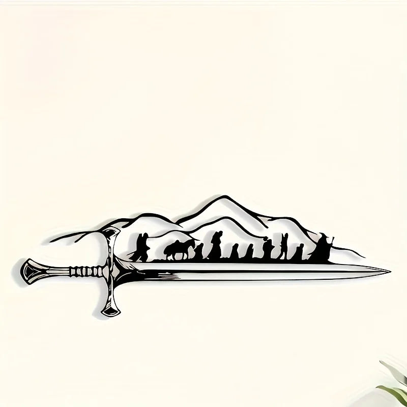 "The Fellowship of the Ring" Metal Wall Art - LOTR